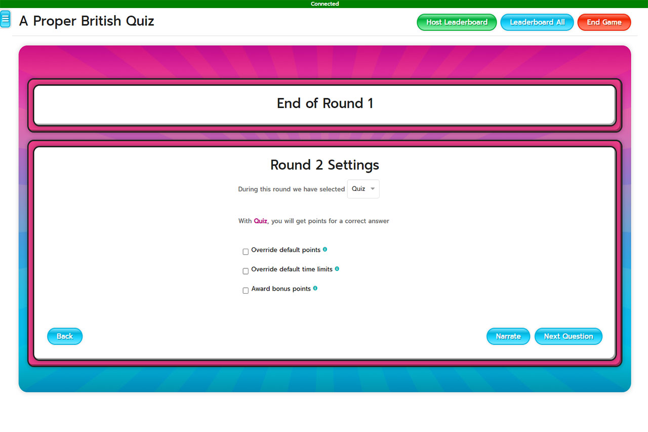 Hashtag - quiz master quiz game round rules